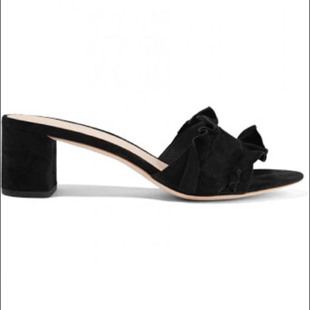 NWOT Loeffler Randall Vera Ruffled Sandal - Picture 6 of 7